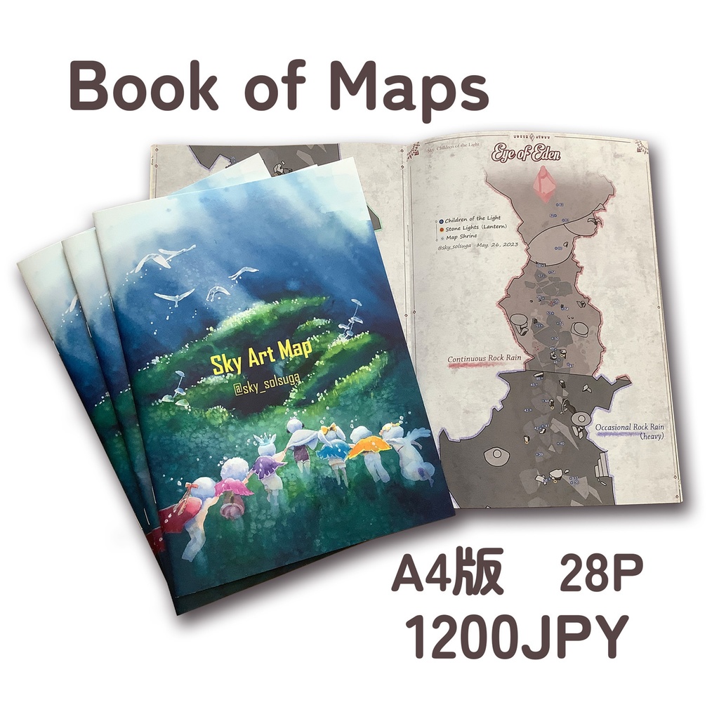 Sky Art Map / Sky Children of the Light Fanart