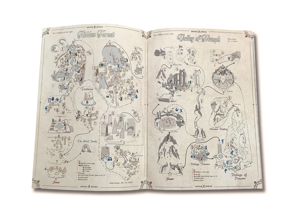 Sky Art Map / Sky Children of the Light Fanart