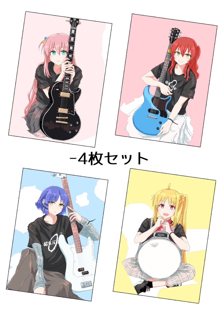 LIVE STAGE BOCCHI THE ROCK! Zepp Live Post Card