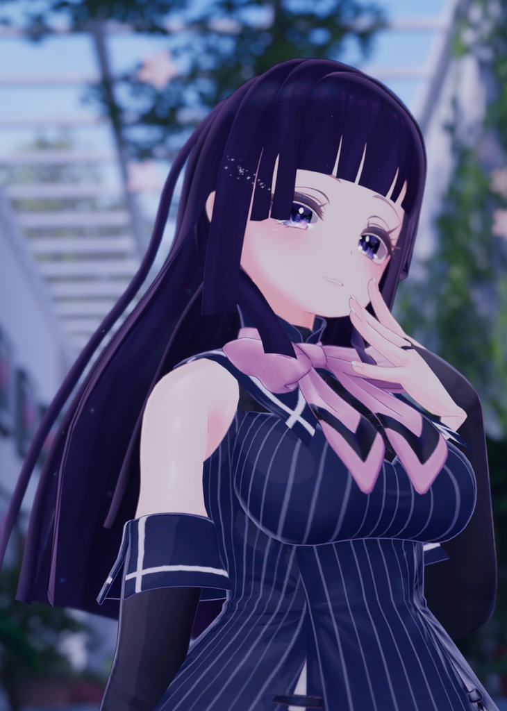 【3アバター対応】Princess kaguya hair