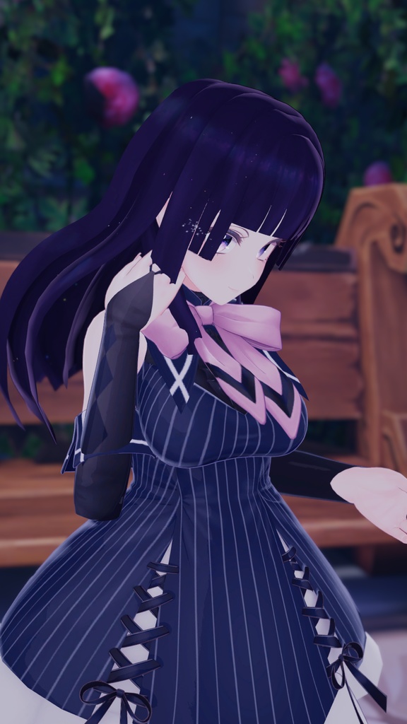 【3アバター対応】Princess kaguya hair