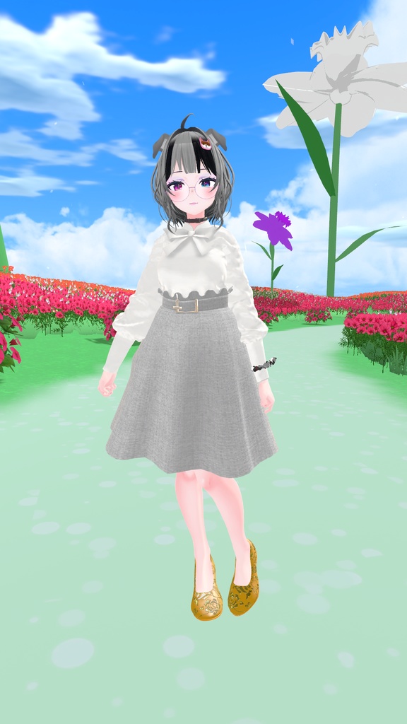 【9アバター対応】ローズ・ヒール