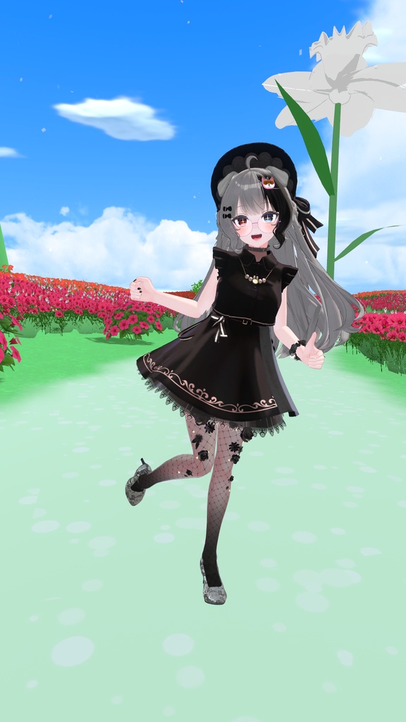 【9アバター対応】ローズ・ヒール