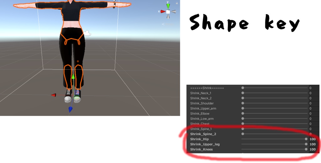 【桔梗ちゃん対応】ワイドパンツ