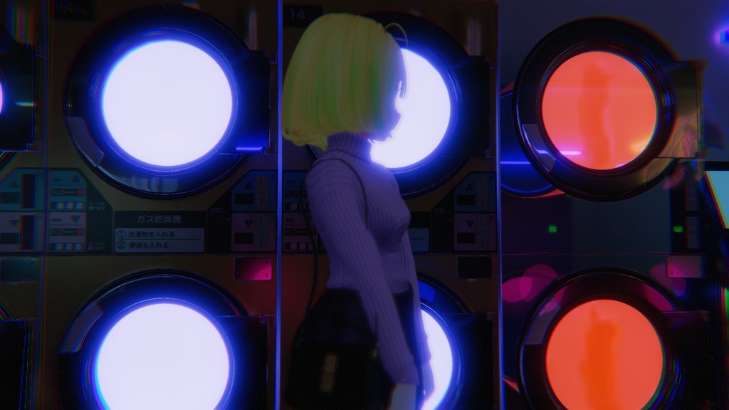 【VRChat想定】IGNIS FLOW【ショルダーバッグ】