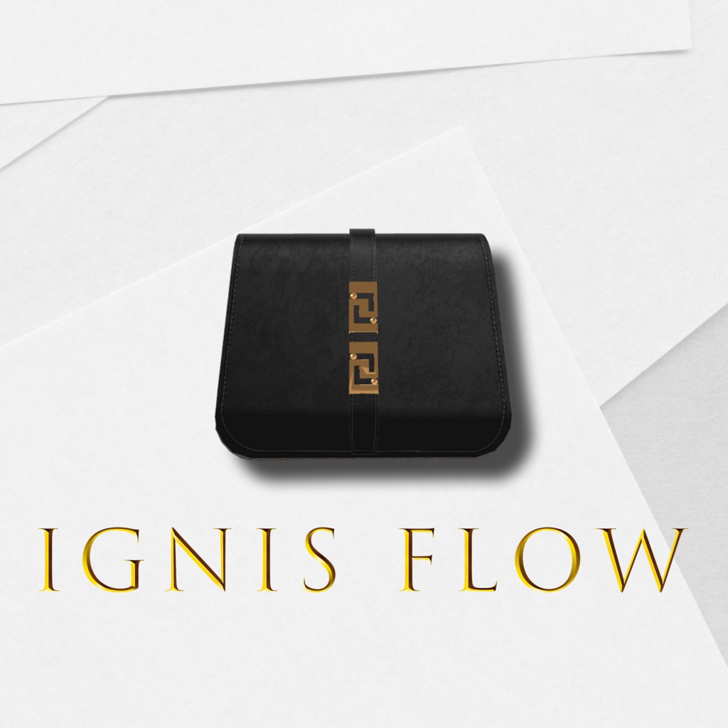 【VRChat想定】IGNIS FLOW【ショルダーバッグ】