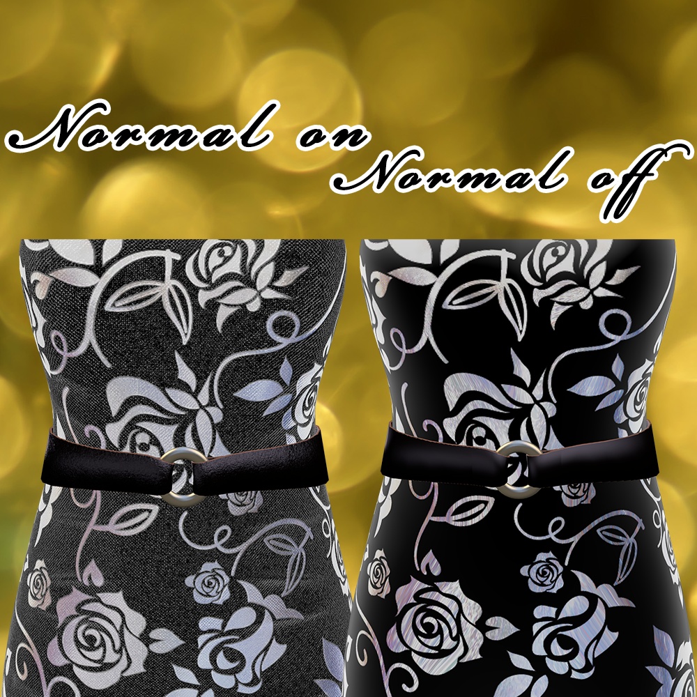 【10アバター対応】ローズ・ドレス・ミニ