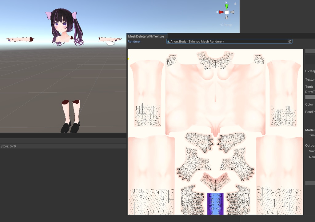 【3アバター対応】simple spring outfit