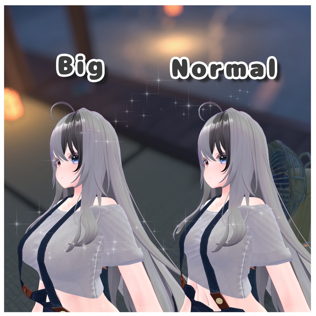 【複数アバター対応】Dab_overall【VRChat想定】