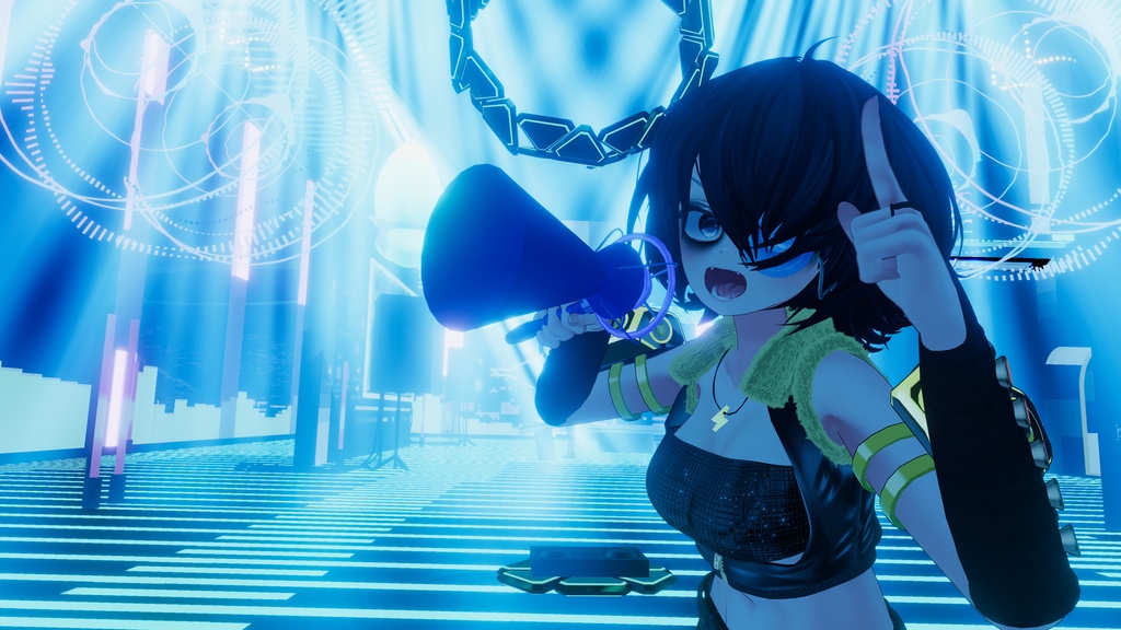 【VRChat想定】Super Sonic【3D衣装】