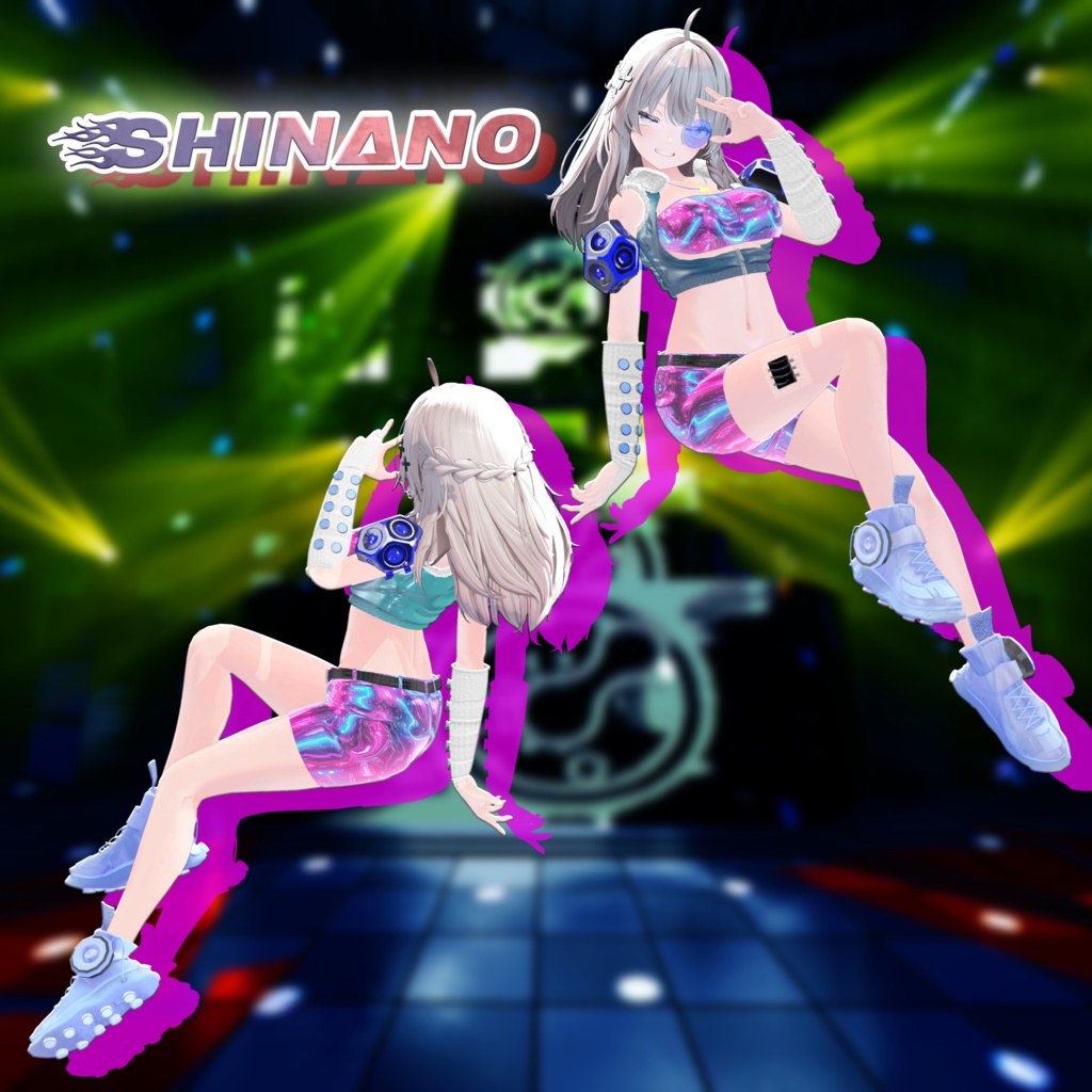 【VRChat想定】Super Sonic【3D衣装】