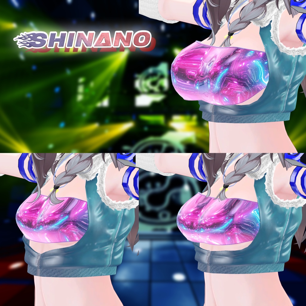 【VRChat想定】Super Sonic【3D衣装】