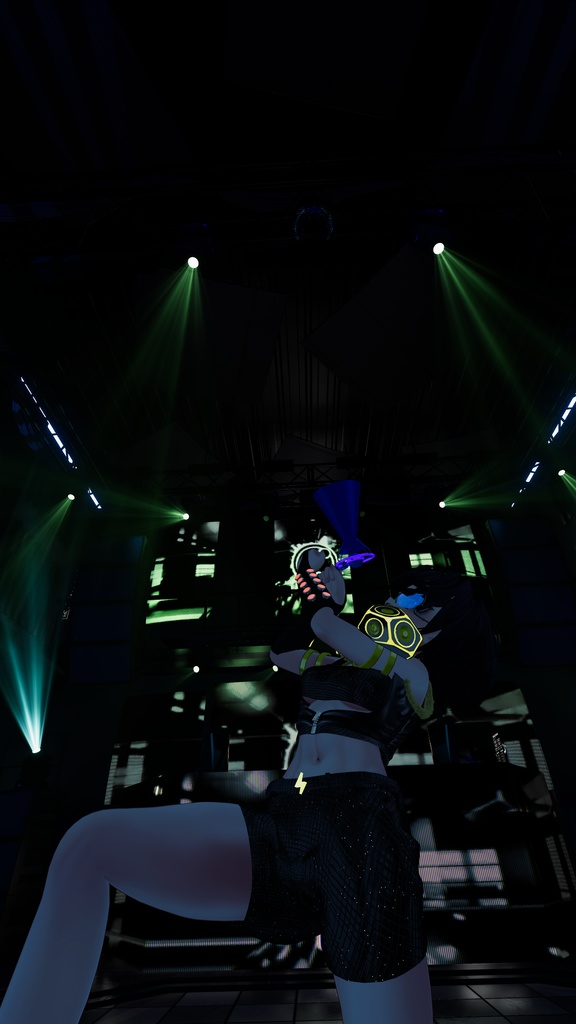 【VRChat想定】Super Sonic【3D衣装】