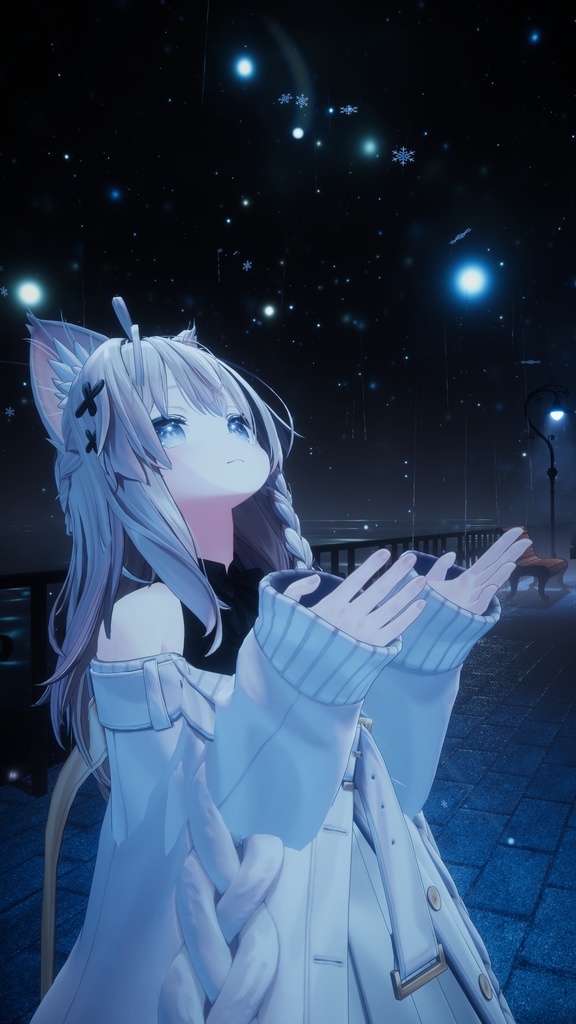 【VRChat想定】Snow Flake Fairy【パーティクル】