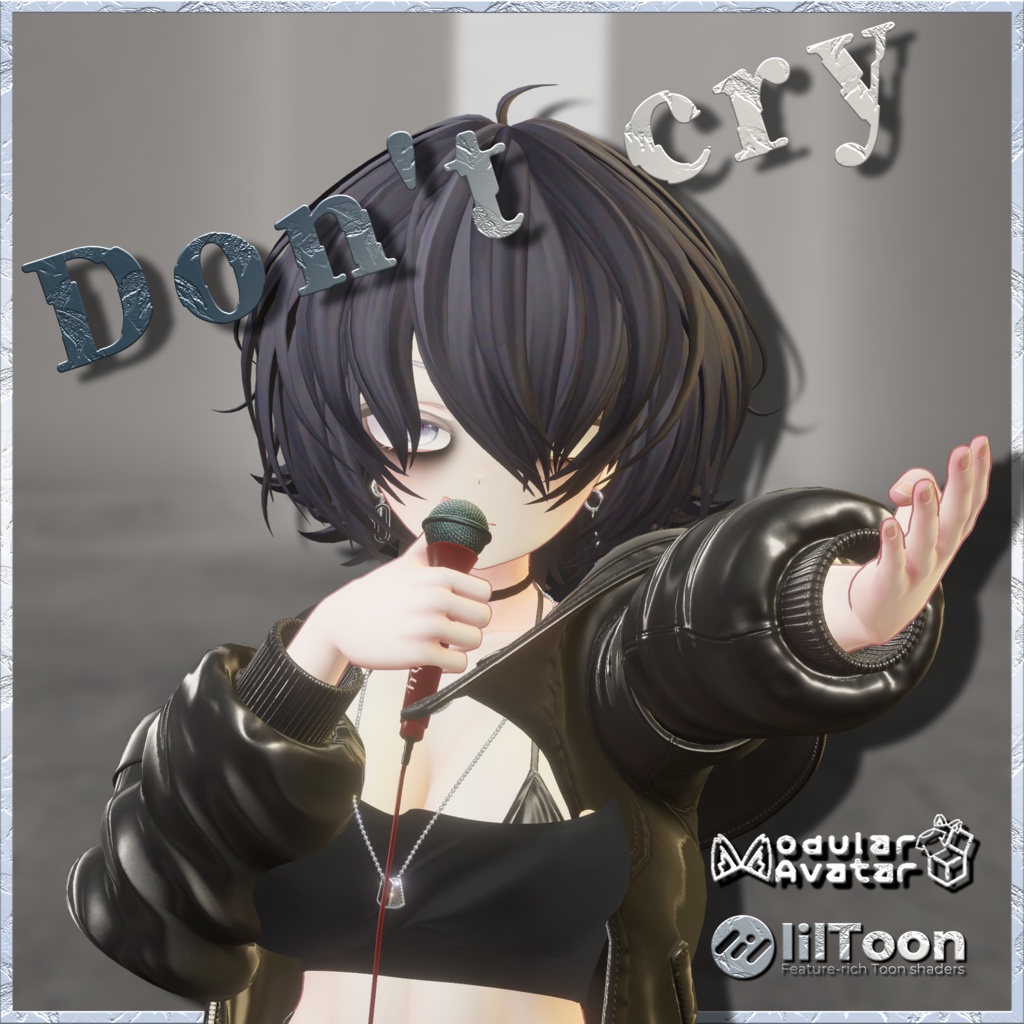 【VRChat想定】🎤Don't cry🎤【3Dマイク】