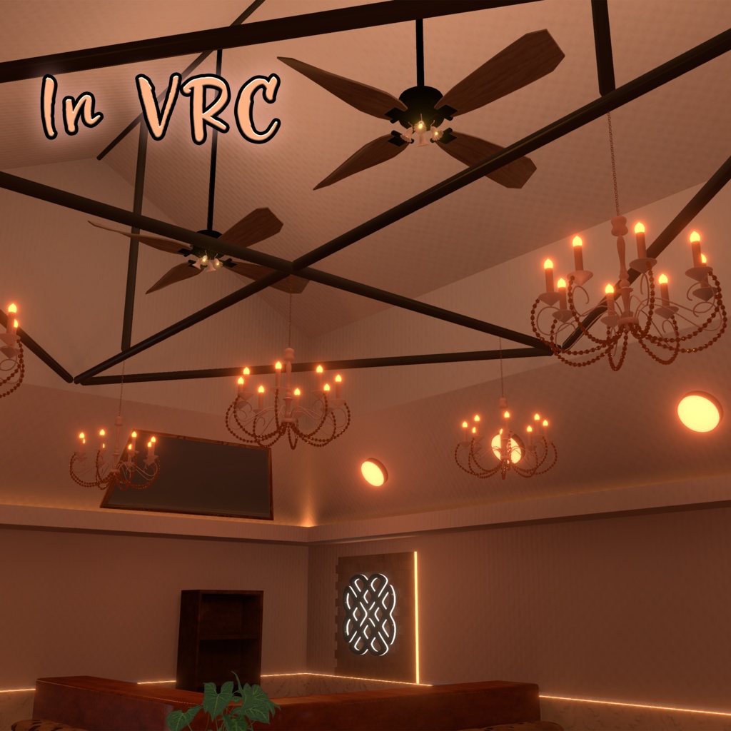 【VRChat想定】Small_House【ワールドアセット】