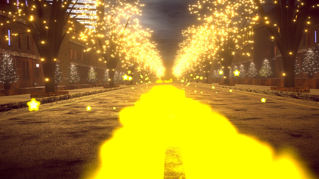 【VRChat想定】Wondering_Road【パーティクル】