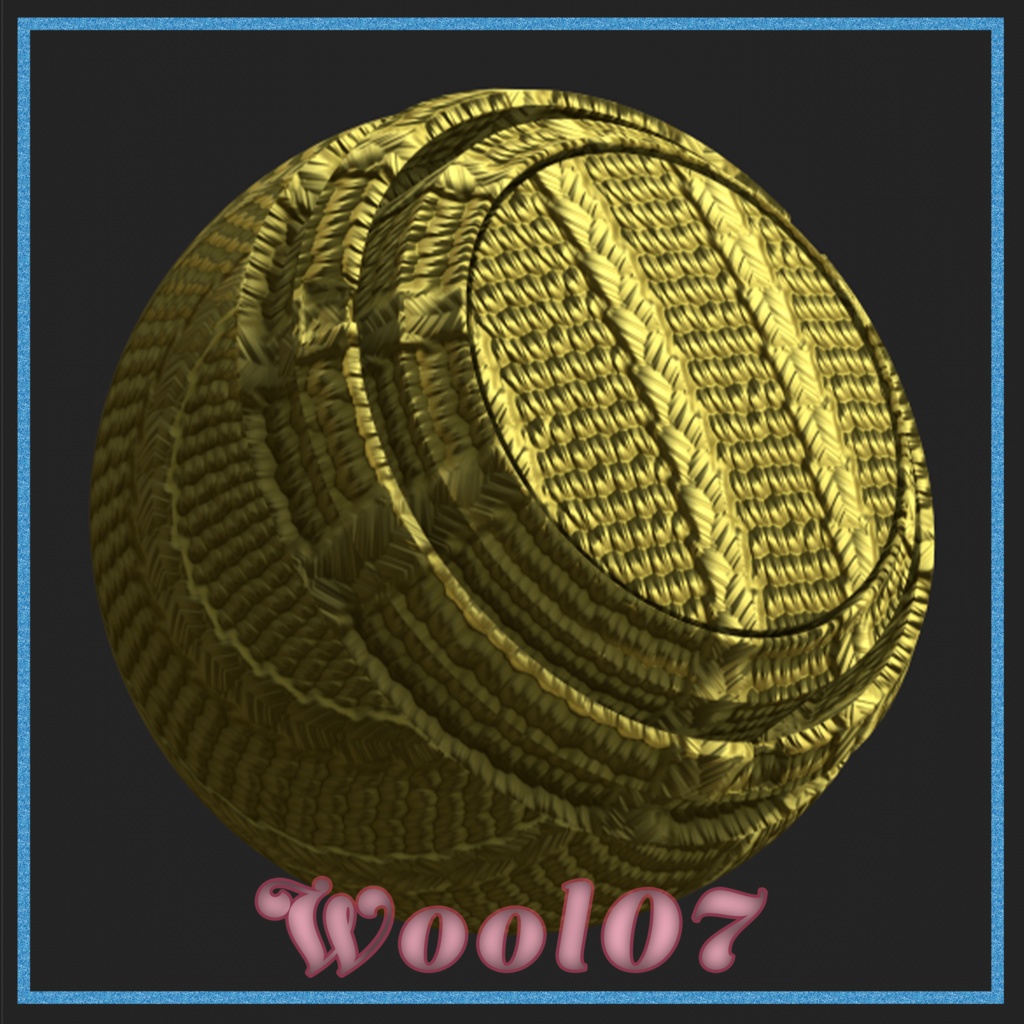 【Substance】Wool07【マテリアル】