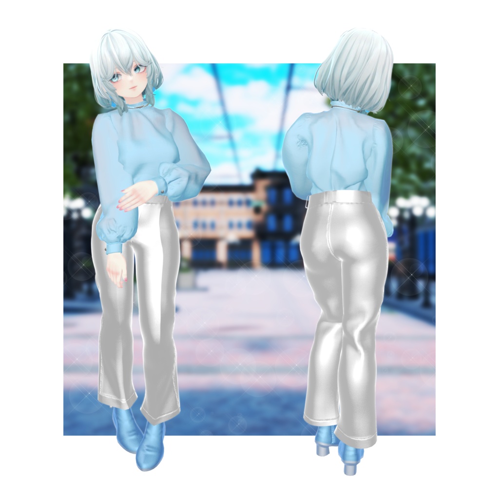 【VRChat想定】Any Way!【3D衣装】