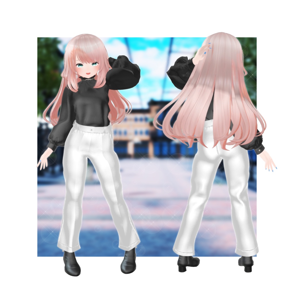 【VRChat想定】Any Way!【3D衣装】