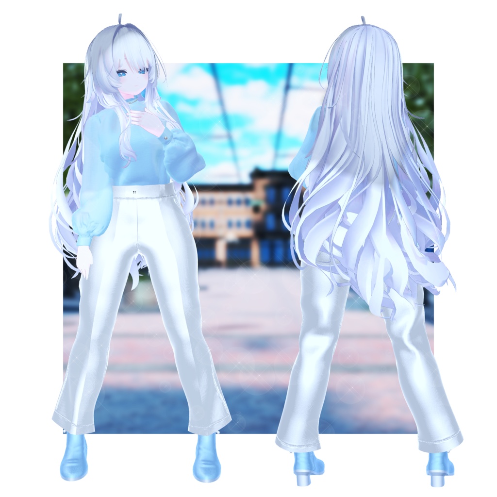 【VRChat想定】Any Way!【3D衣装】