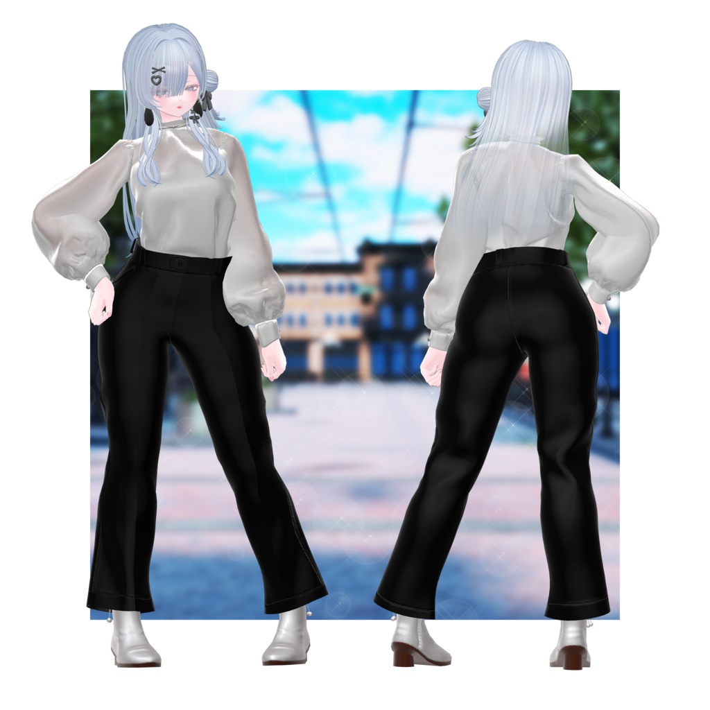 【VRChat想定】Any Way!【3D衣装】