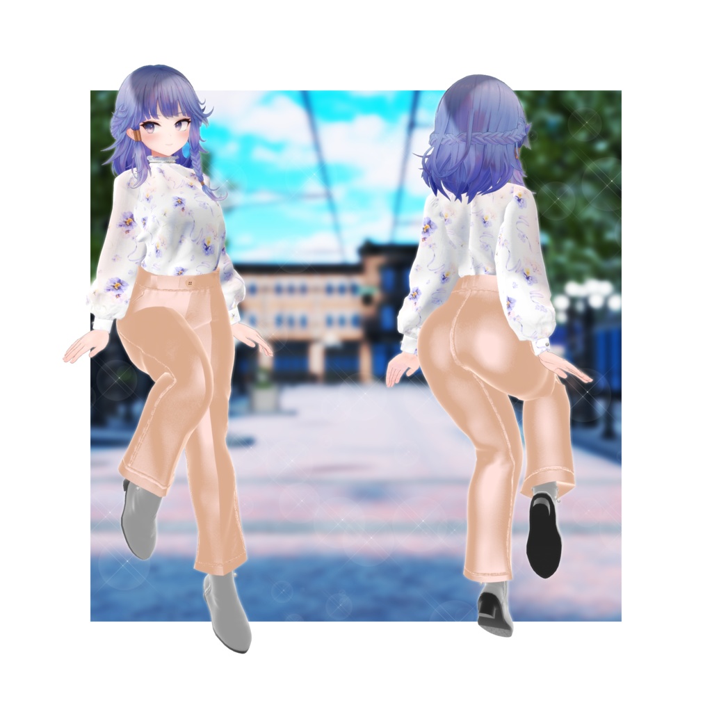 【VRChat想定】Any Way!【3D衣装】