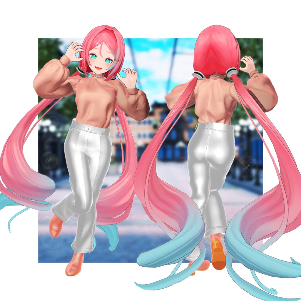【VRChat想定】Any Way!【3D衣装】