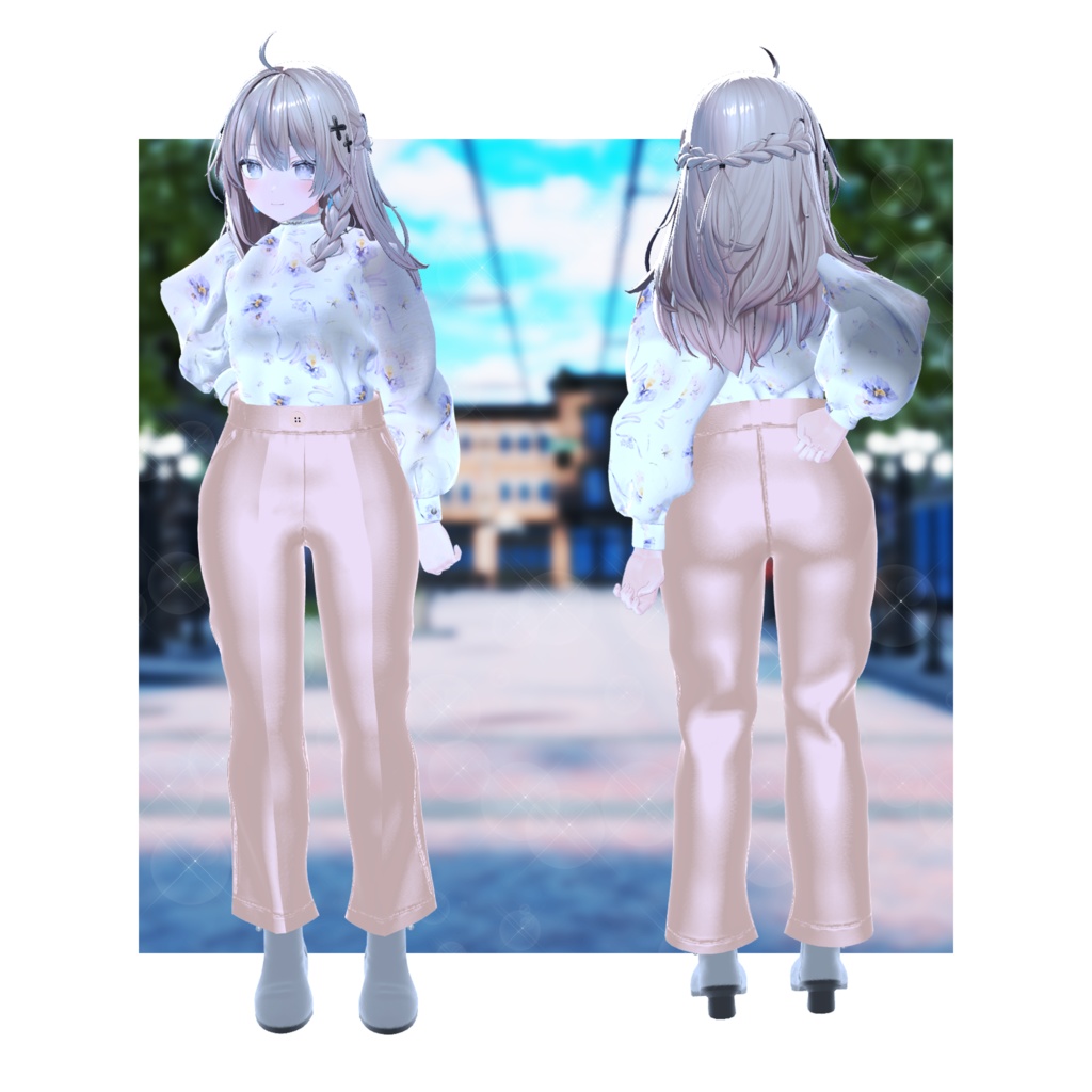 【VRChat想定】Any Way!【3D衣装】