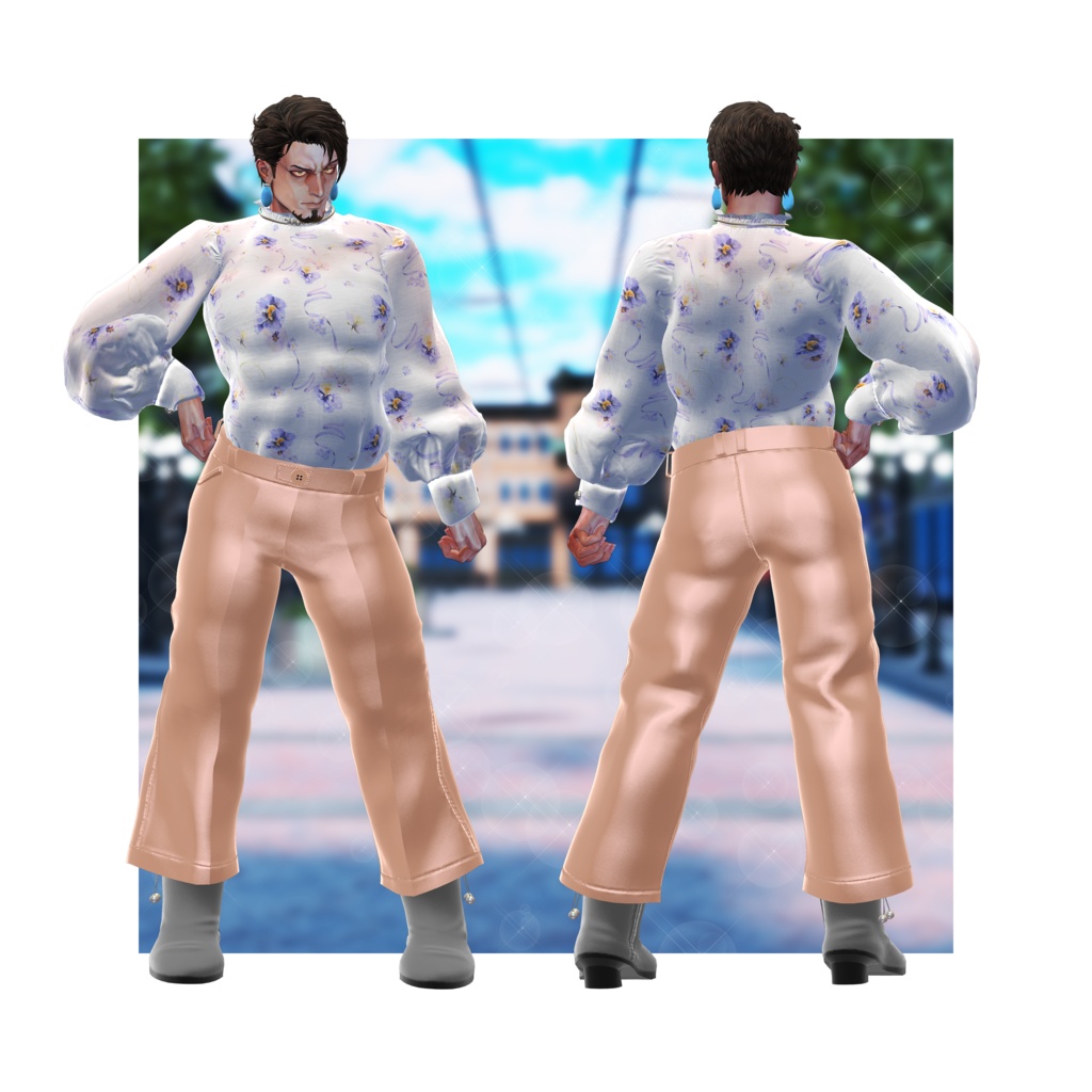 【VRChat想定】Any Way!【3D衣装】
