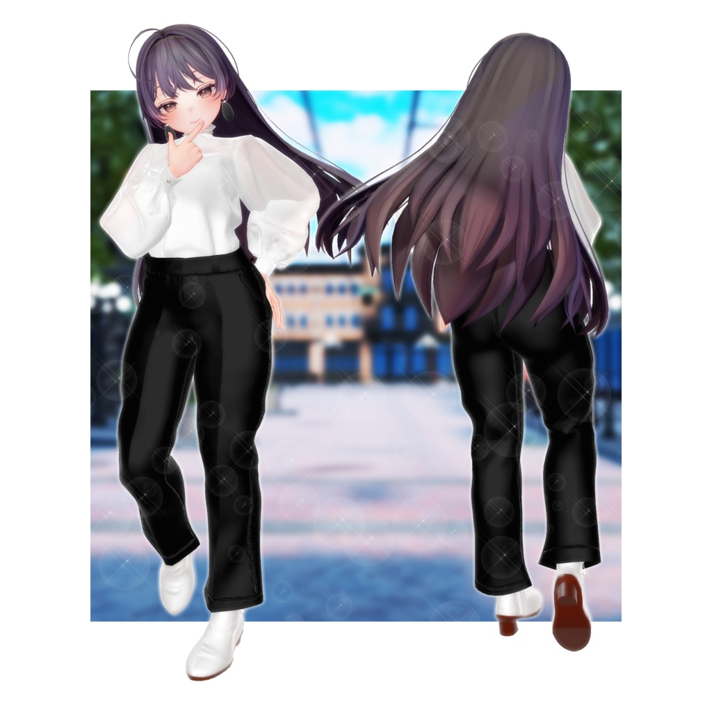 【VRChat想定】Any Way!【3D衣装】