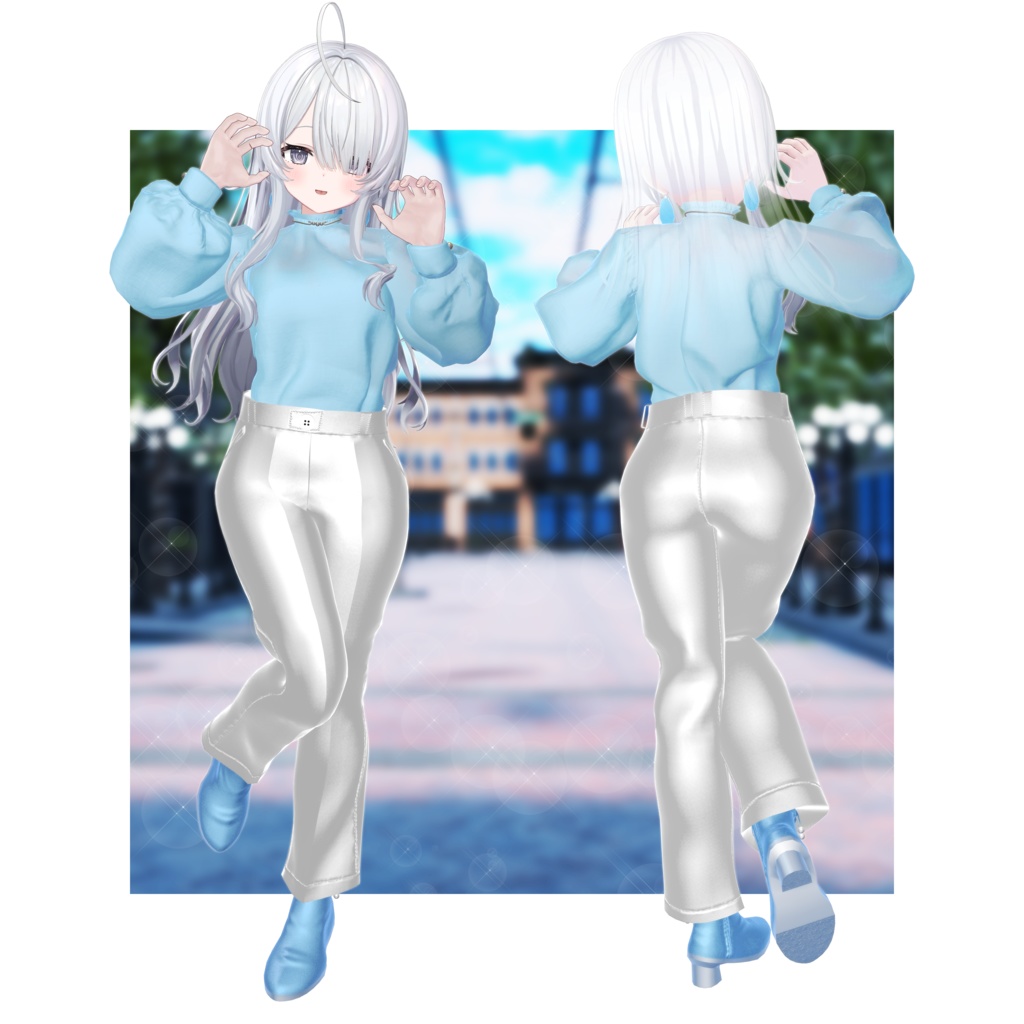 【VRChat想定】Any Way!【3D衣装】