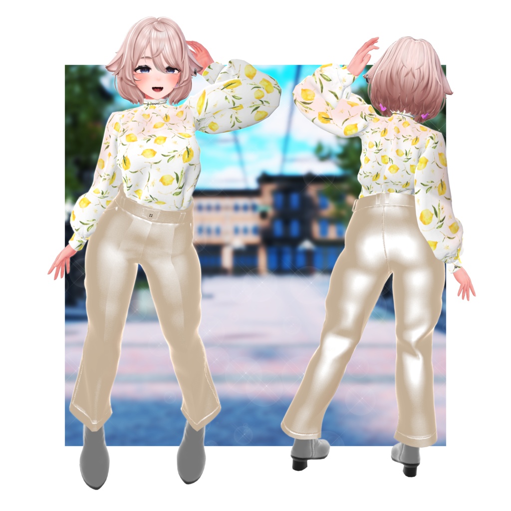 【VRChat想定】Any Way!【3D衣装】