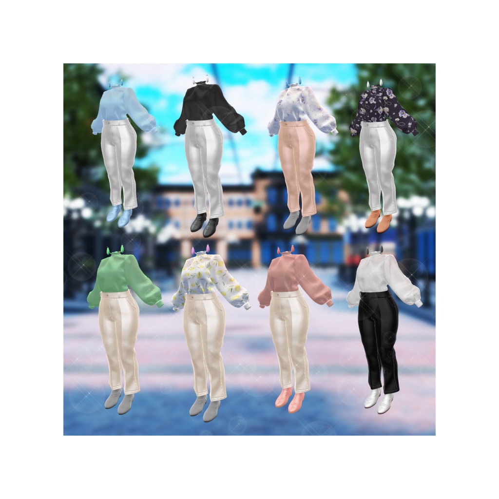 【VRChat想定】Any Way!【3D衣装】