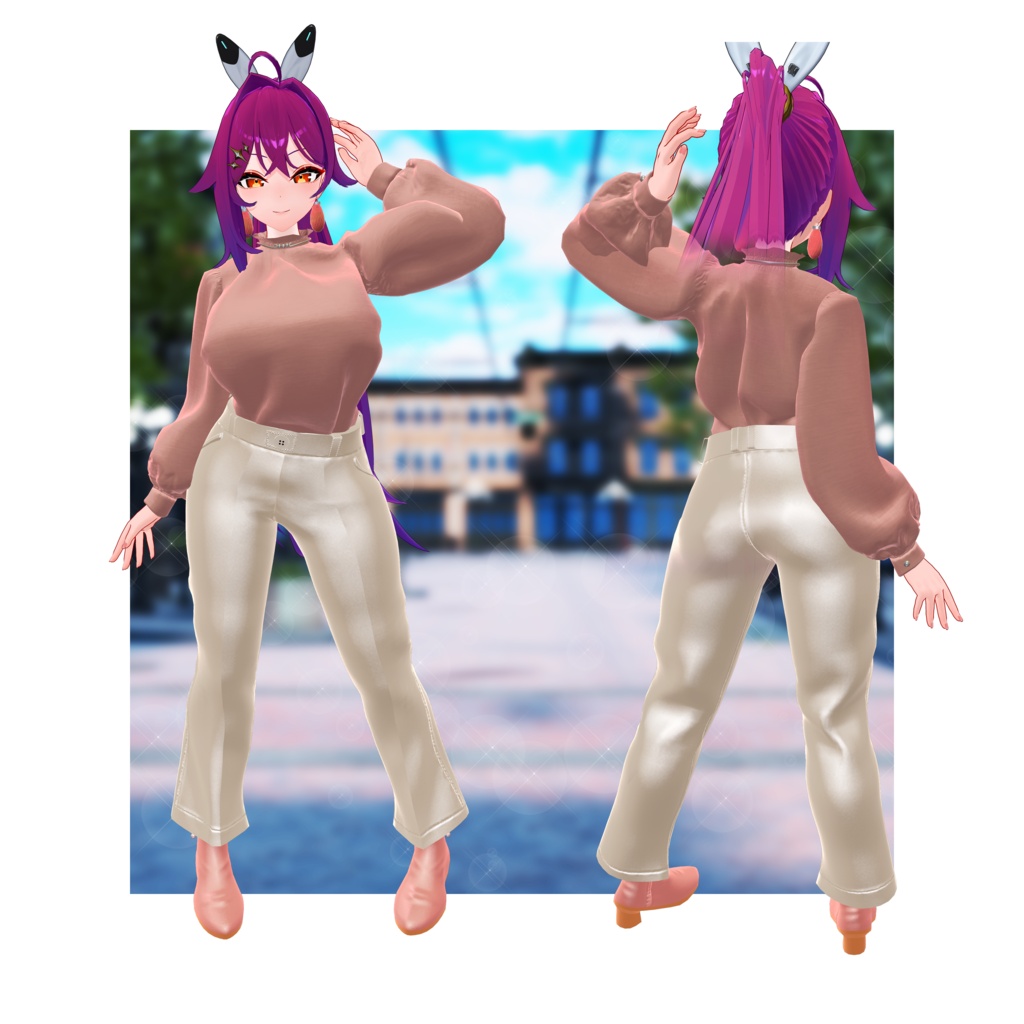 【VRChat想定】Any Way!【3D衣装】