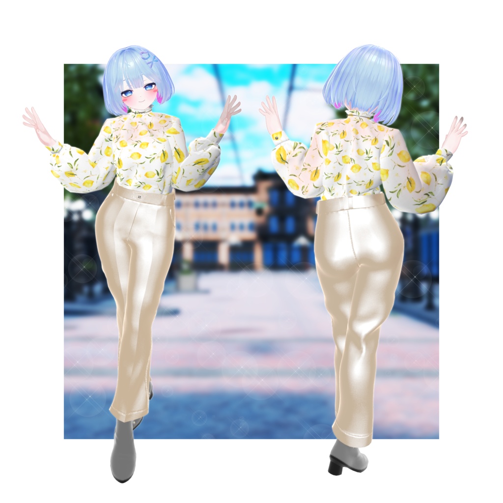 【VRChat想定】Any Way!【3D衣装】