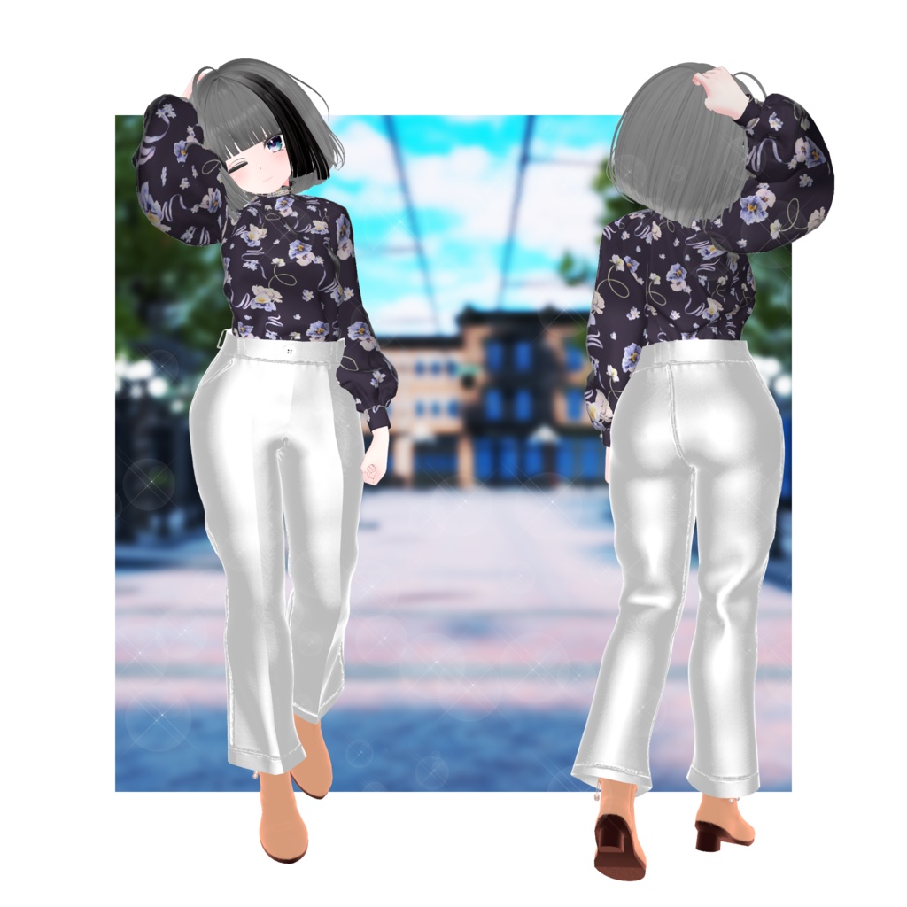 【VRChat想定】Any Way!【3D衣装】