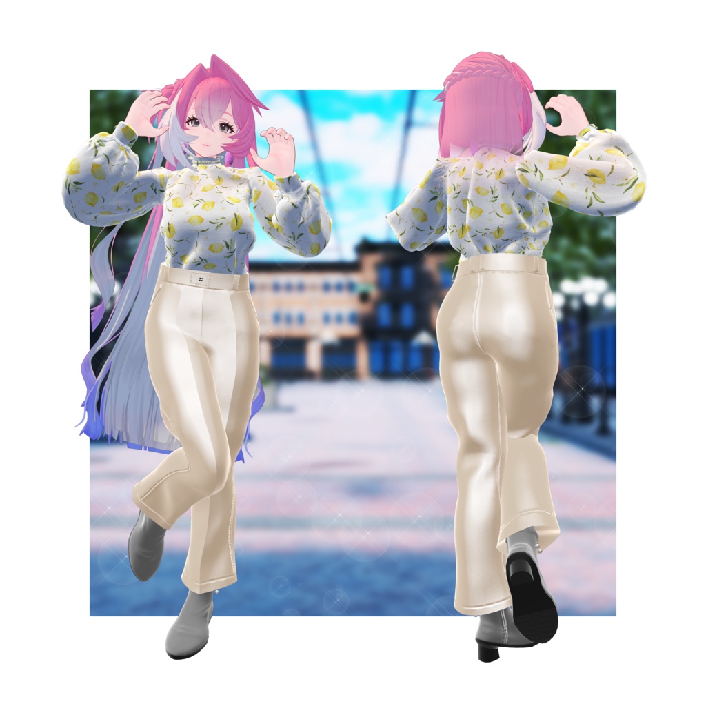 【VRChat想定】Any Way!【3D衣装】