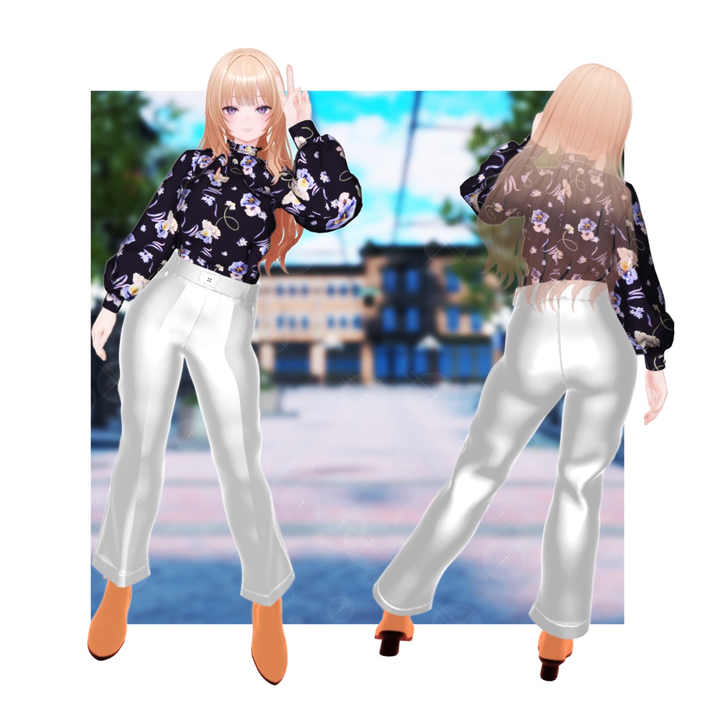 【VRChat想定】Any Way!【3D衣装】