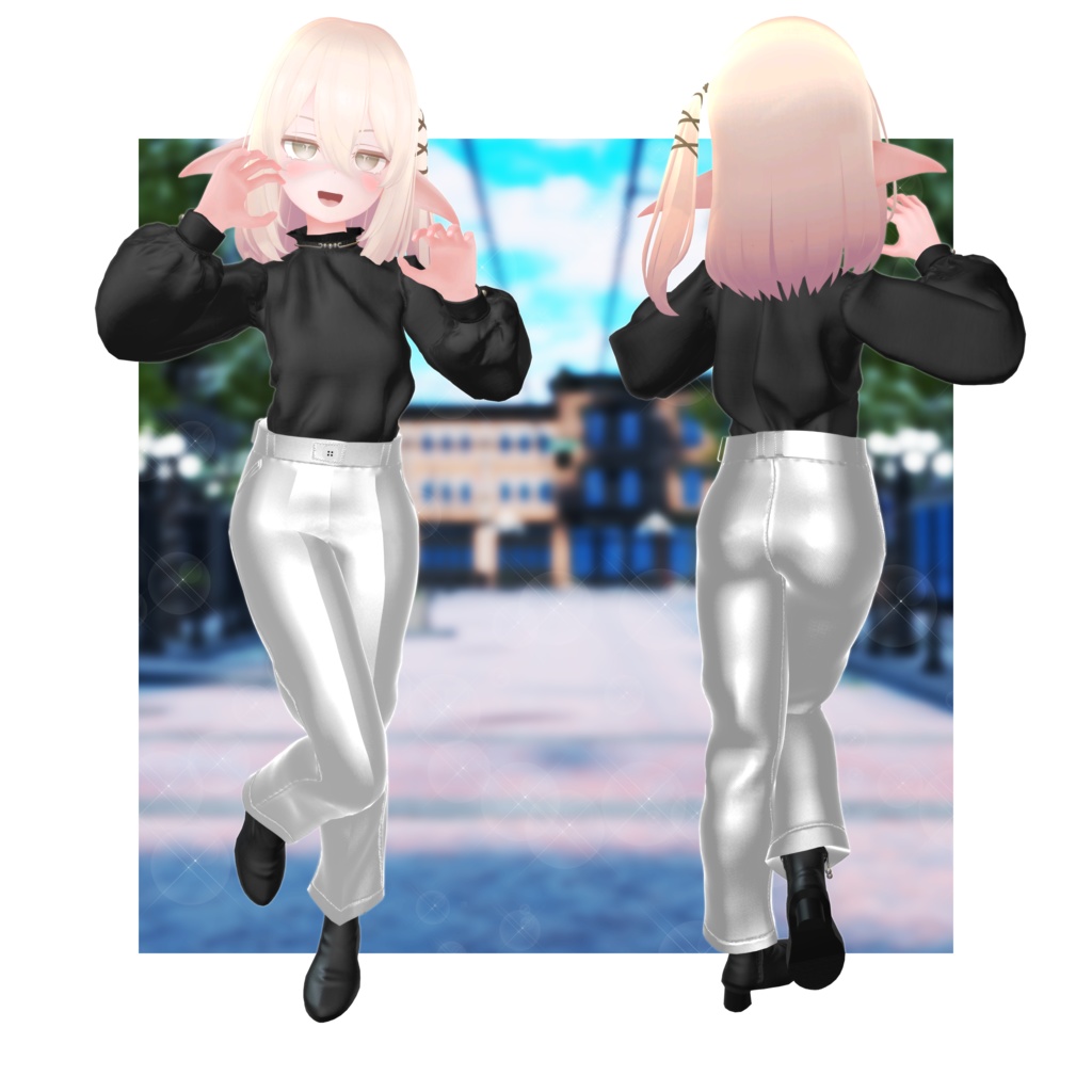 【VRChat想定】Any Way!【3D衣装】