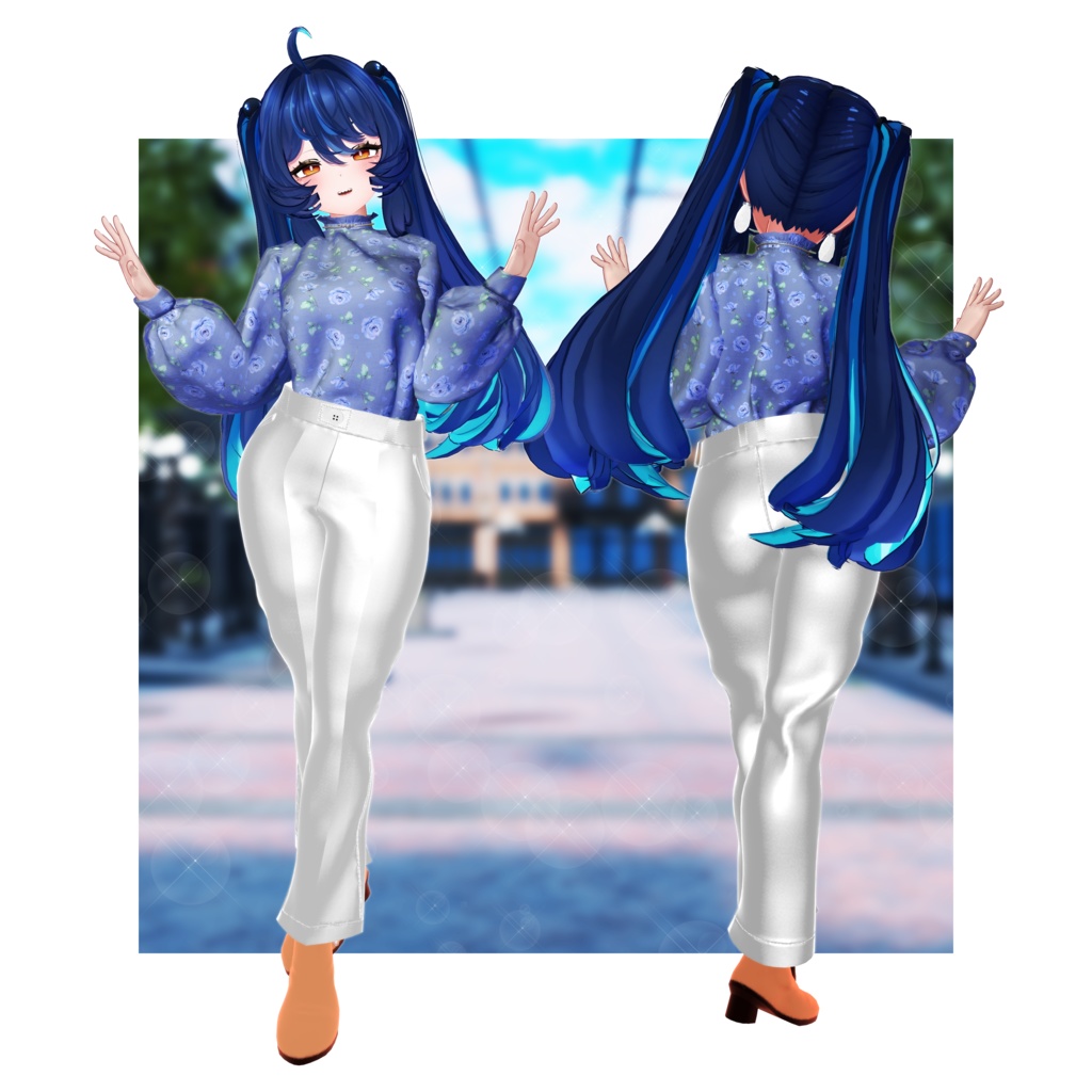 【VRChat想定】Any Way!【3D衣装】