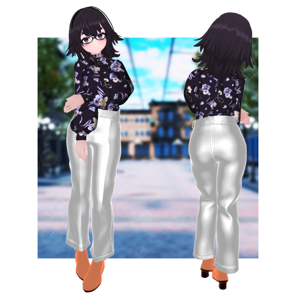 【VRChat想定】Any Way!【3D衣装】