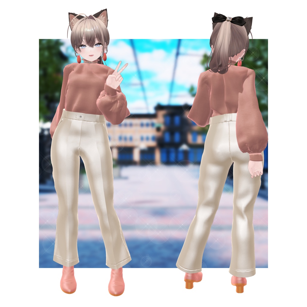 【VRChat想定】Any Way!【3D衣装】