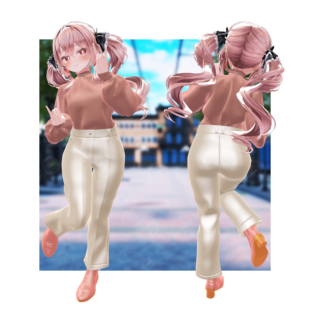 【VRChat想定】Any Way!【3D衣装】