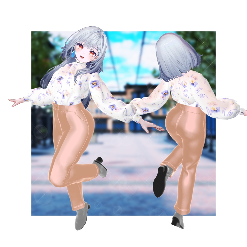 【VRChat想定】Any Way!【3D衣装】