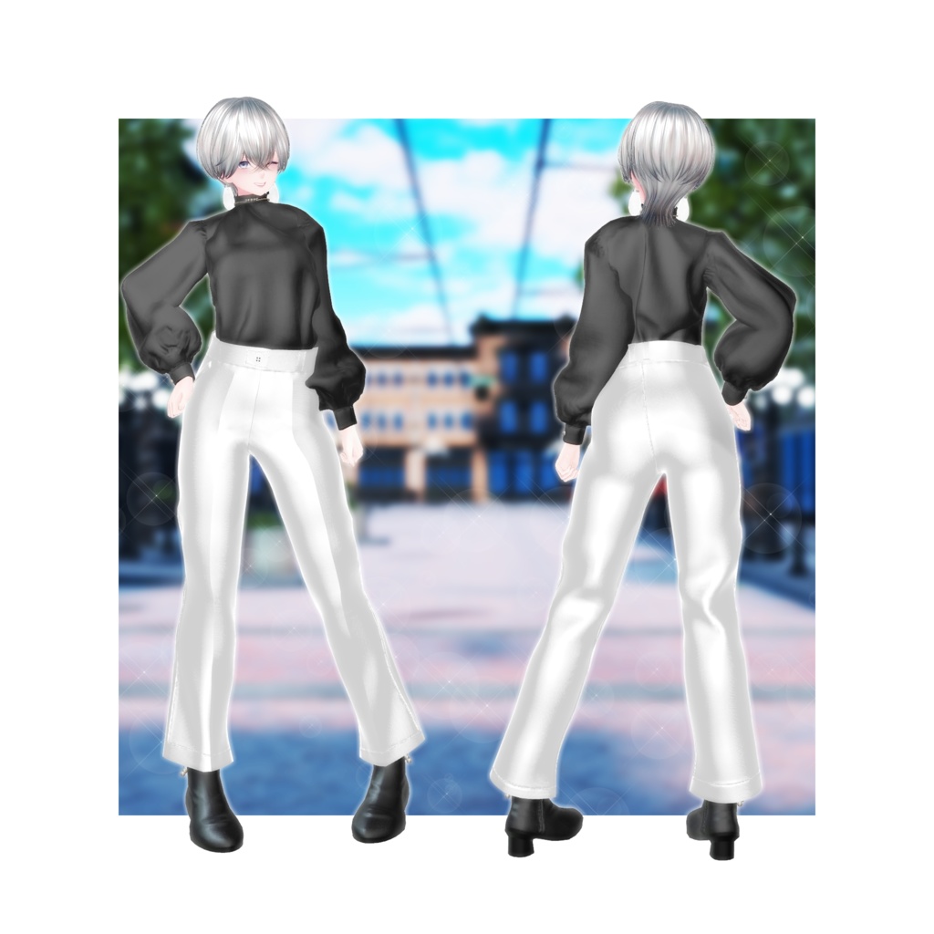 【VRChat想定】Any Way!【3D衣装】