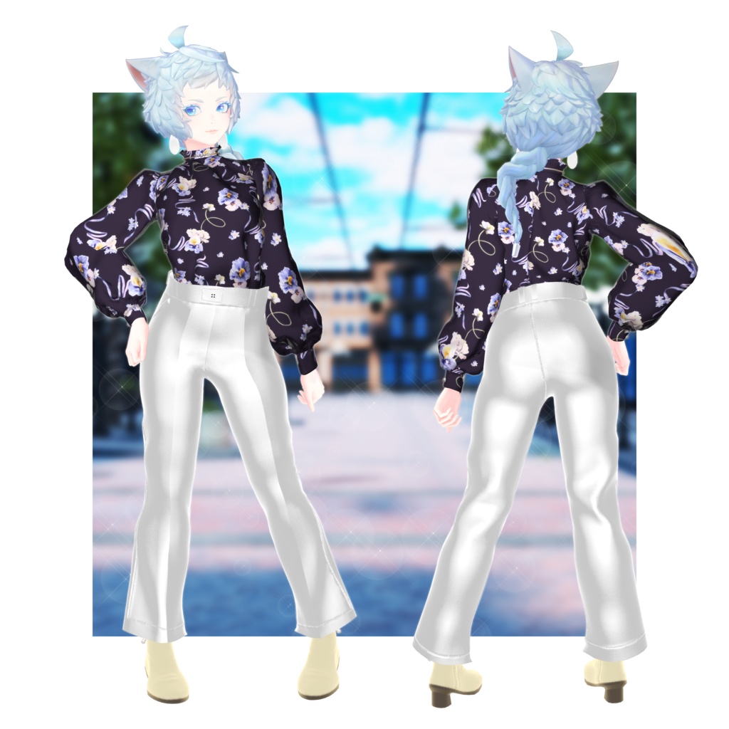 【VRChat想定】Any Way!【3D衣装】