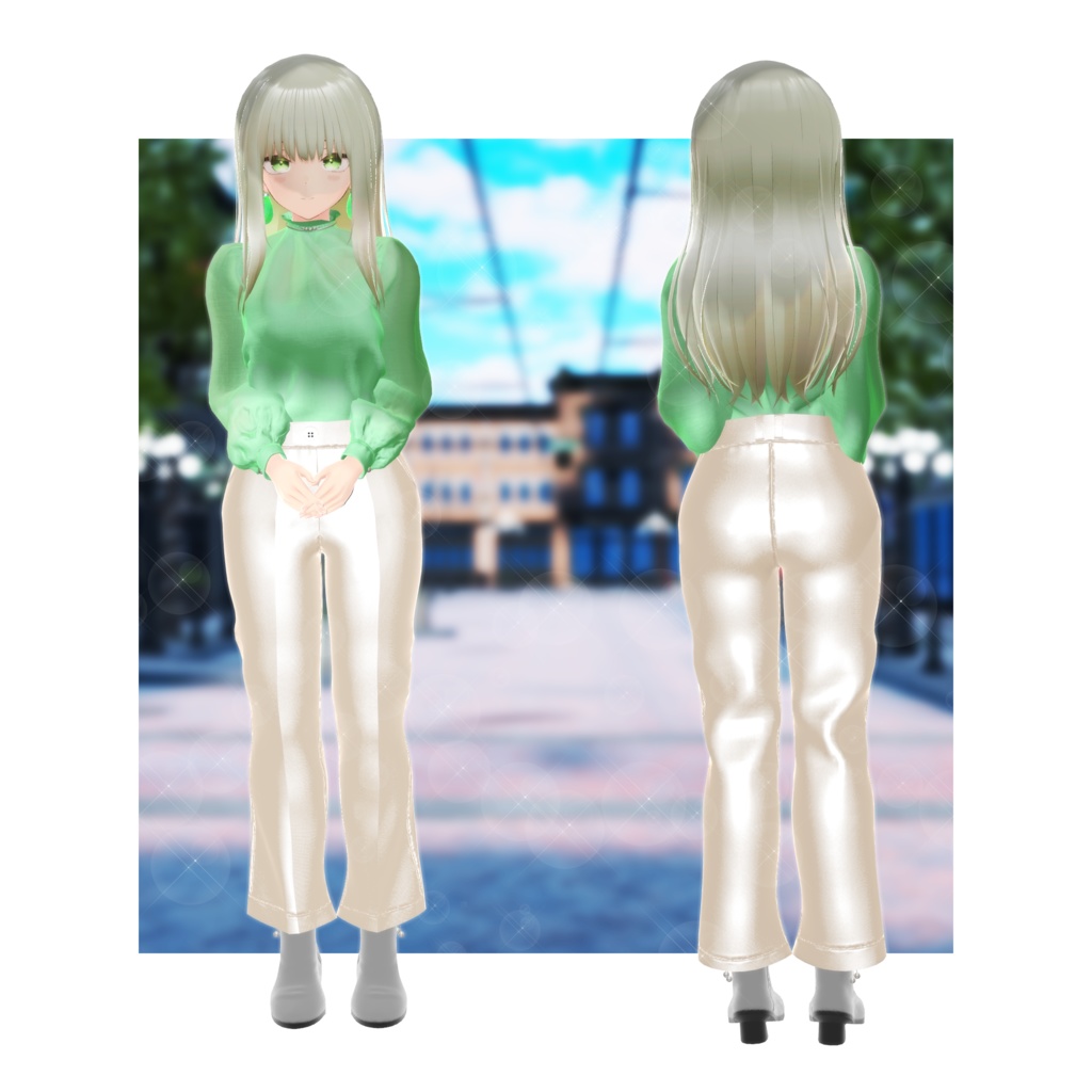 【VRChat想定】Any Way!【3D衣装】