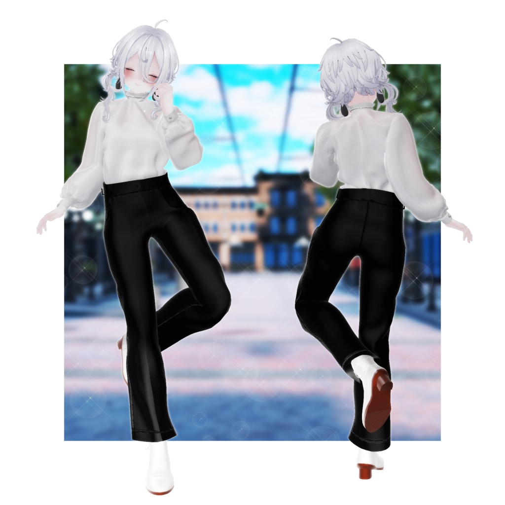 【VRChat想定】Any Way!【3D衣装】