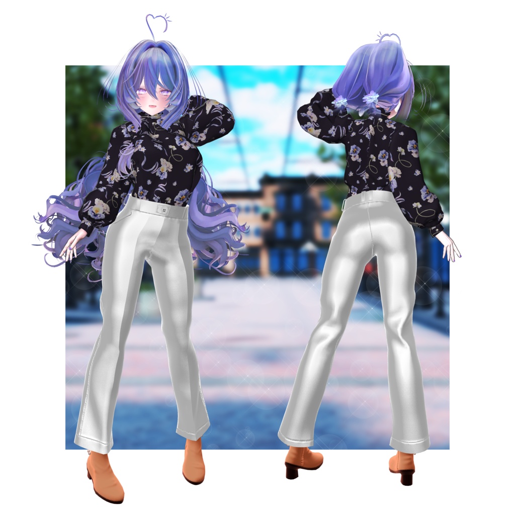 【VRChat想定】Any Way!【3D衣装】